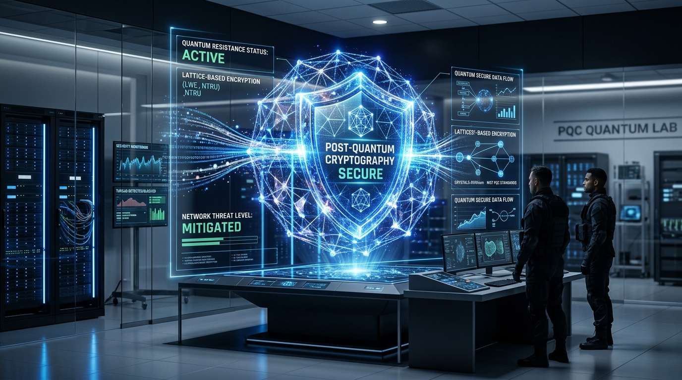 Post-Quantum Cryptography Defense System